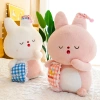 2024 New rabbit plush toy, a cute birthday gift for boys and girls' bedrooms, 40cm plush toy details Picture